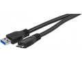 Cordon USB 3.0 A male vers micro B 1,80m