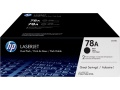 Pack de 2 cartouches d'impression noire LaserJet 78A (toner HP CE278AD)