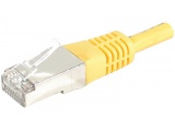 Cordon RJ45 patch SSTP CAT 6 Jaune - 0,50 m