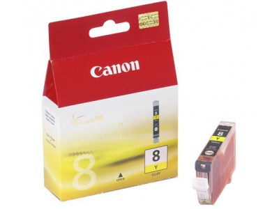 Cartouche d'impression jet d'encre jaune CLI-8Y