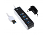 Hub USB 3.0 - 4 ports - Avec adaptateur