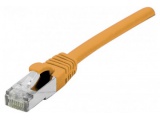 Cordon patch RJ45 S/FTP CAT 6a LSOH Snagless Orange - 2,00 m