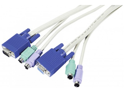 Cordon combiné KVM PS2/VGA type C2 - 5m