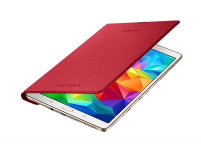 Simple Cover Rouge Rubis - Galaxy Tab S 8.4"