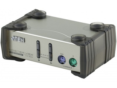 ATEN MasterView CS82 Switch KVM 2 U.C. PS2 + Cables