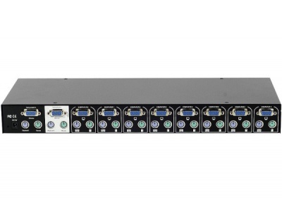 KVM  Rackable 19" Cascadable + OSD - 8 U.C