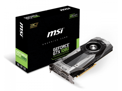 Geforce GTX1080 - 8Go - MSI Founders Edition Geforce GTX1080 - 8Go - MSI Founders Edition