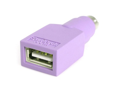 Adaptateur Clavier USB vers PS/2 - USB A Femelle - PS/2 Mâle