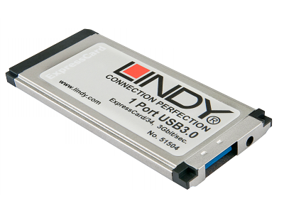 ExpressCard USB 3.0, 1 port