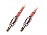 Câble audio mono, rouge, 2 prises Jack 6,3mm, 0,5m