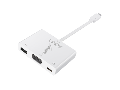 Adaptateur USB 3.1 Type C vers VGA & USB Type A / Power Delivery