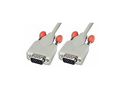 Câble VGA 15 pins HD mâle/mâle 1m