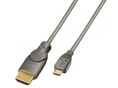 Câble adaptateur MHL vers HDMI 0,5m