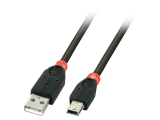 Câble USB 2.0 A/Mini-B noir, 3m