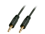 Câble audio Premium 2 x jack mâle 3,5mm, 0,25m