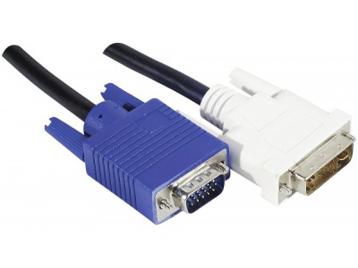 Cordon DVI-A / VGA HD15M - 3.00m