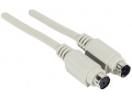 Rallonge clavier et souris PS/2 MDin6 M/F - 1,80m