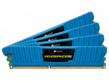 DDR3 - Vengeance LP bleu - 32 Go (4 x 8 Go) - 1600 MHz