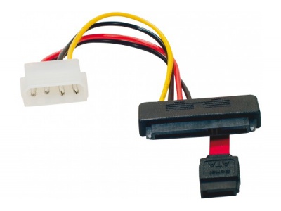Adaptateur pour disque dur SATA Alim+Data