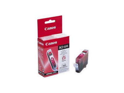 Cartouche d'impression jet d'encre magenta BCI-6m (Canon 4707A002)