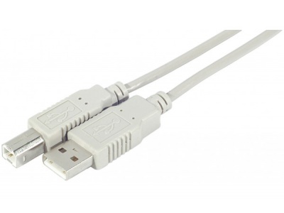 Cordon USB 2.0 type AB M/M  - 0,60m