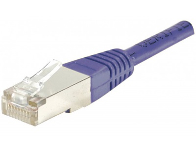 Cordon RJ45 patch FTP CAT 6 Violet -  0,50 m