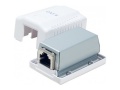 DEXLAN Boitier mural Cat6 contact CAD - 1 port RJ45 blind&eacute;
