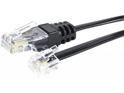 Cordon de raccordement téléphonique RJ11/ RJ45 - 3 m