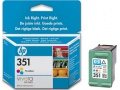 Cartouche d'impression jet d'encre 3 couleurs 351 (HP CB337EE)