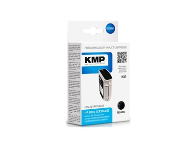 Cartouche Noire Compatible HP 88 XL - KMP H31