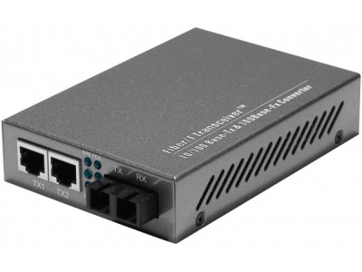 Convertisseur Fibre optique SC 100FX -  2 ports RJ45