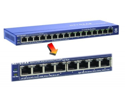 Switch 10/100 8P+8P poe FS116P Switch 10/100 8P+8P poe FS116P