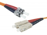 Cordon fibre optique ST/SC 62,5/125 - 1.00 m