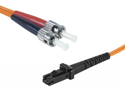 Cordon fibre optique MTRJ/ST 62,5/125 - 1.00 m