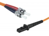 Cordon fibre optique MTRJ/ST 62,5/125 - 1.00 m