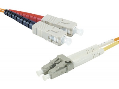 Cordon fibre optique SC/LC 62,5/125 - 2.00 m