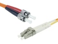 Cordon fibre optique ST/LC 62,5/125 - 2.00 m