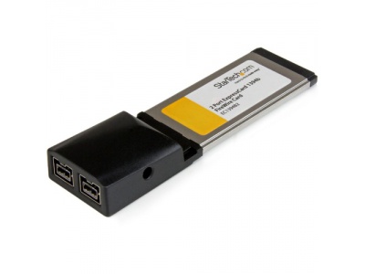 Carte Adaptateur ExpressCard/34 vers 2 Ports 1394b FireWire800