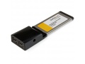 Carte Adaptateur ExpressCard/34 vers 2 Ports 1394b FireWire800