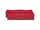 DDR4 - Ballistix Rouge - 32 Go (2 x 16 Go) - 3200 MHz CL16