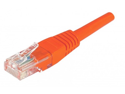 Cordon RJ45 patch UTP CAT 5e Rouge -  2,00 m