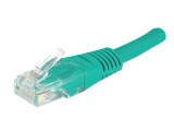 Cordon RJ45 patch UTP CAT 5e Vert -  5,00 m