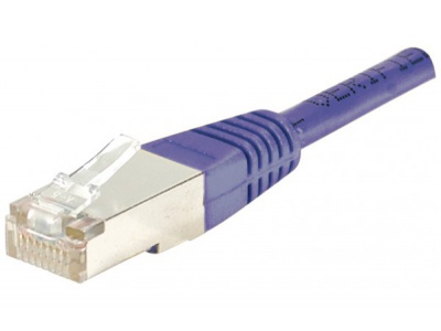 Cordon RJ45 patch FTP CAT 5e Violet -  2,00 m