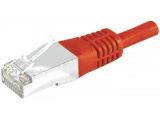 Cordon RJ45 patch SSTP CAT 6 Rouge - 1,00 m