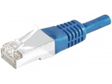 Cordon RJ45 patch SSTP CAT 6 Bleu - 1,00 m