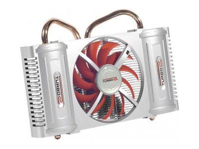 Ventirad TURBO2 avec Heat Pipe pour carte vidéo ATI & Nvidia Ventirad TURBO2 avec Heat Pipe pour carte vidéo ATI & Nvidia