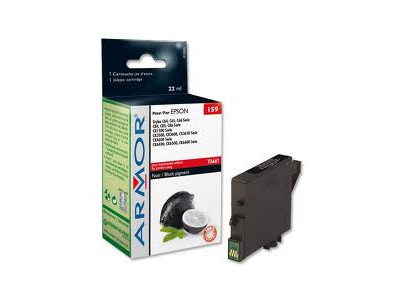 Cartouche d'impression jet d'encre noire n°159 compatible Epson T0441 (Armor K12022)