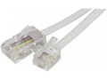Cordon t&eacute;l&eacute;phonique RJ11 vers RJ45 Blanc - 3.00M