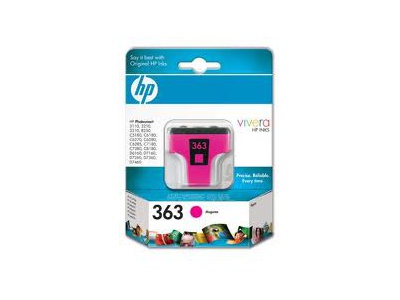 Cartouche d'impression jet d'encre magenta 363 (HP C8772EE)