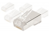 Connecteur 8/8 RJ45 blindé sachet de 100